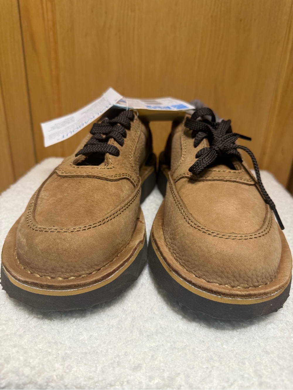 Men's Tan Suede Casual Lace-Up Slip-Ons Footonic II Specialized Support